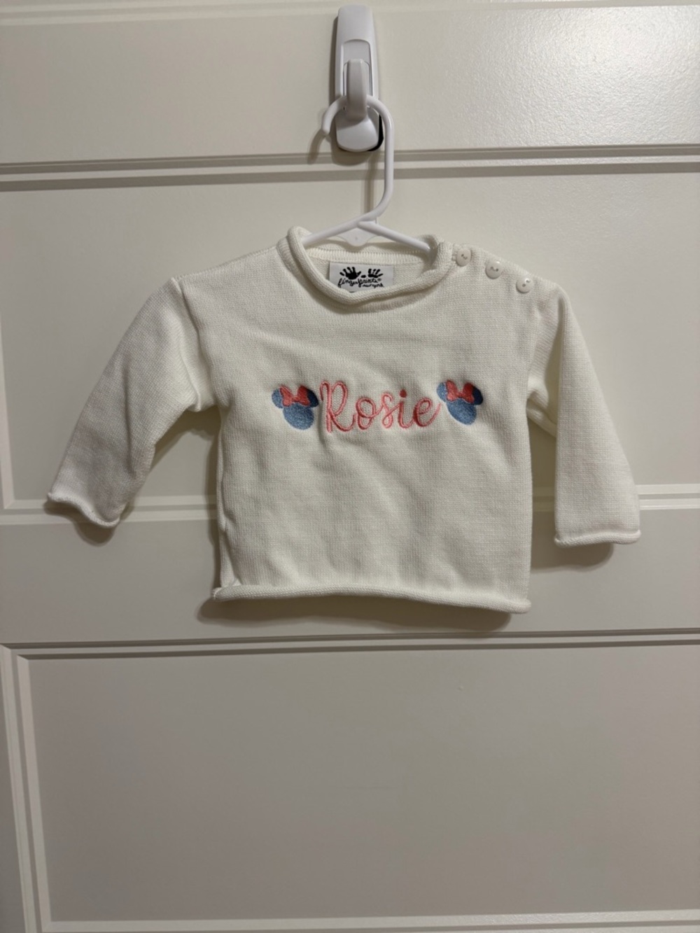 White Rollneck Sweater